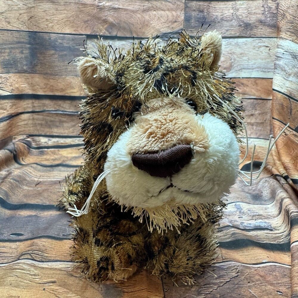 Ganz Webkinz Leopard HM031 Plush Stuffed Animal Spotted Big Cat Toy No Code 9"